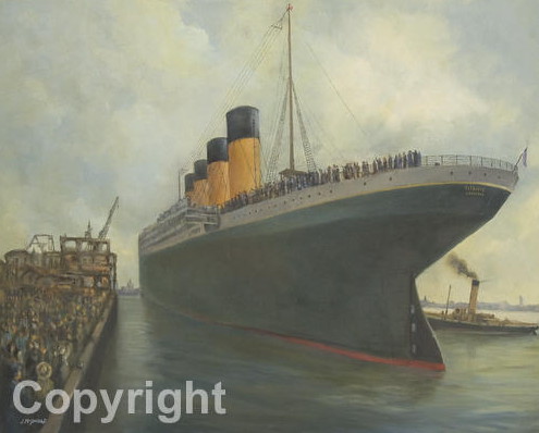 RMS Titanic | Belfast | Maiden Voyage | Print